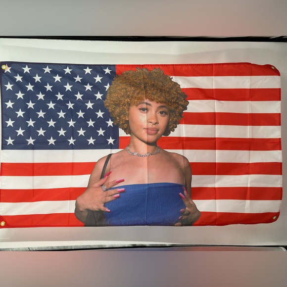 Ice Spice American Flag 3x5ft With 4 Brass Grommets Banner 100% Polyester - Picture 2 of 2